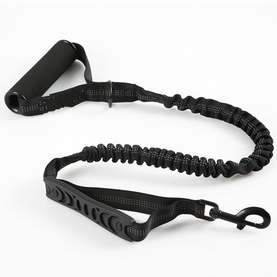 Explosion Proof Flushing Kitten Lead Nylon Elastic Dog Towing Rope Night Safety Reflective Dog Walking Rope