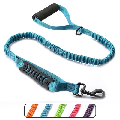 Explosion Proof Flushing Kitten Lead Nylon Elastic Dog Towing Rope Night Safety Reflective Dog Walking Rope