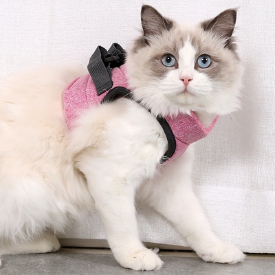 Out Traction Cat Walking Rope elastic Pet Chest Strap Magic Tool With Adjustable Buckle