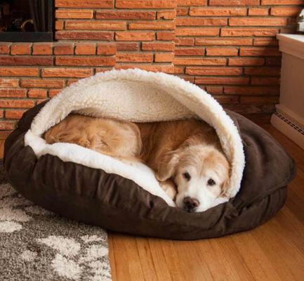 Thickened Skin Fluffy Face Dog Bed Mat Covered For Small Pet