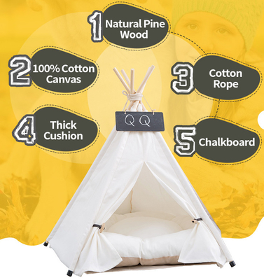 Multipurpose Indoor Outdoor Puppy Tent Bed Pet For Dogs Cats House