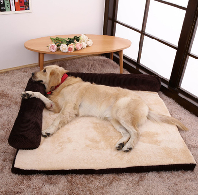 Plush Suede Comfy Couch Best Big Dog Beds With Removable Washable Cover