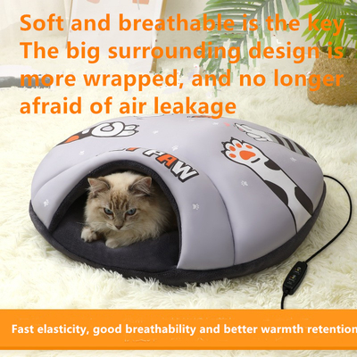 USB Electric Constant Temperature Heated Dog Bed Removable Washable Cat Nest Mat
