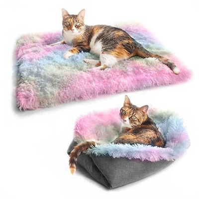 Winter Warm Plush Pet Bed Mat Customized Dog Cat House Bed