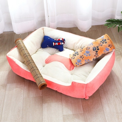 PP Cotton Universal Cat Nest Dog Cot Golden Hair Teddy Small Medium Large