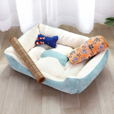 PP Cotton Universal Cat Nest Dog Cot Golden Hair Teddy Small Medium Large