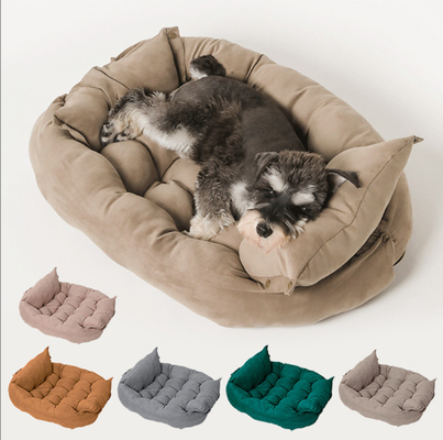 Memory Foam Folding Pet Bed Mat Deformable Square Dog Crate Beds