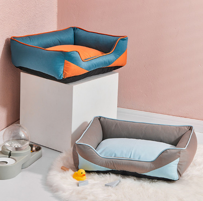 Super Soft Round Dog Bed For Puppy Kitten With Slip Resistant Bottom