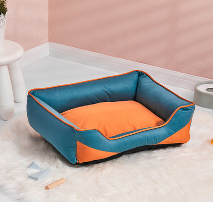 Super Soft Round Dog Bed For Puppy Kitten With Slip Resistant Bottom
