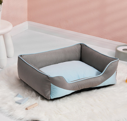 Super Soft Round Dog Bed For Puppy Kitten With Slip Resistant Bottom