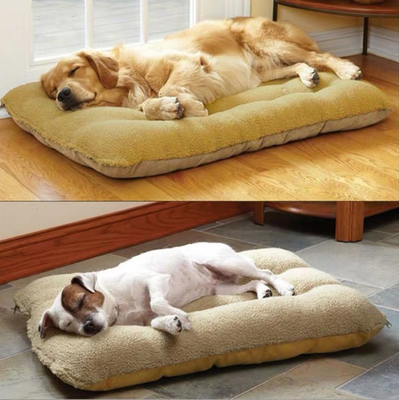 Soft Anti Slip Indoor Outdoor Pet Pillow Bed With Removable Washable Cover