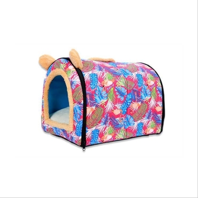 XL House Type Dog Cave Bed Indoor Small Medium Sized Dog Cat Kennel