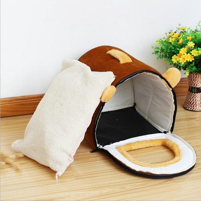 XL House Type Dog Cave Bed Indoor Small Medium Sized Dog Cat Kennel