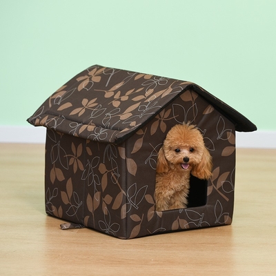 Outdoor Waterproof Oxford Cloth Non Slip Pet House Bed For Stray Cat Dog Tent