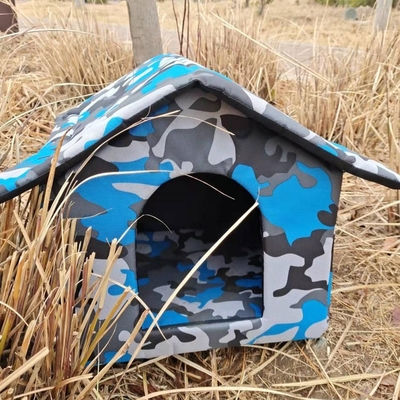 Outdoor Waterproof Oxford Cloth Non Slip Pet House Bed For Stray Cat Dog Tent