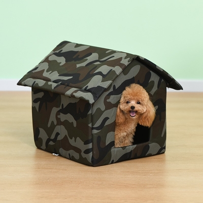 Outdoor Waterproof Oxford Cloth Non Slip Pet House Bed For Stray Cat Dog Tent