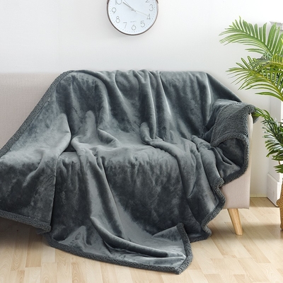 Pet Waterproof Blanket Flannel Cotton Wool Sherpa Thickened Dog Blankets For Sale Kennel