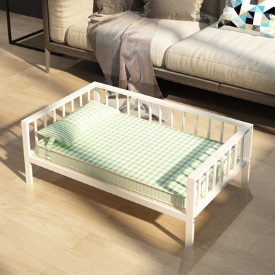 Dog Kennel Dog Bed Off The Ground Warm Pet Bed Large Medium And Small Dogs All-Purpose Iron Marching Bed Dog House