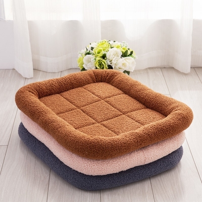 Teddy Velvet Xl Dog Mattres Pet Mat Autumn And Winter Pet Nest Dog Mat Cat Nest Cat Mat Pet Supplies