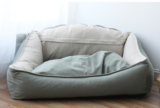 Washable Large Dog Cushion Comfortable And Warming Rectangle Dog Bed