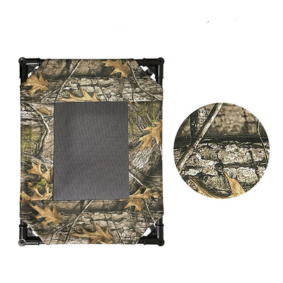 Camouflage Flower Oxford Cloth Outdoor Military Bed High Rise Dog Bed Cat Summer Elevated Rail Dog Kennel