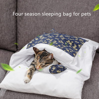 All Season Cat Nest Best Dog Sleeping Bag Detachable And Washable Cat Quilt Nest Warm Pet Nest Dog Nest In Winter