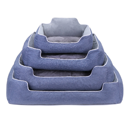 Rectangle Washable Custom Cat Bed Sleeping Puppy Bed