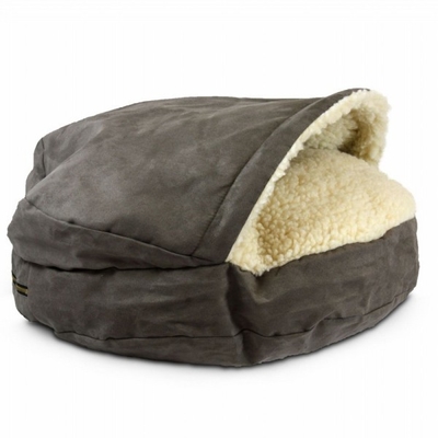 Dog Kennel Semi Closed Bite Proof Dirt Resistant Removable And Washable Cold Proof And Warm Dog Igloo Cave Bed