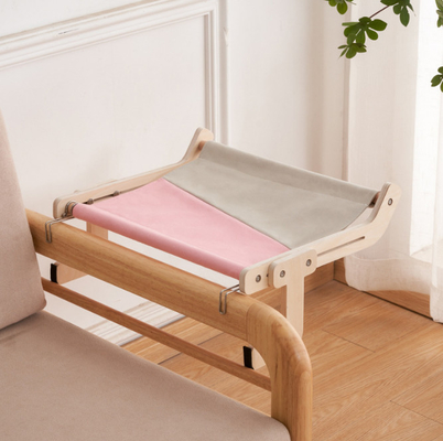 Hanging Cat Bed With Stand Mount Hammock Window Seat Bed Shelves For Indoor Cats