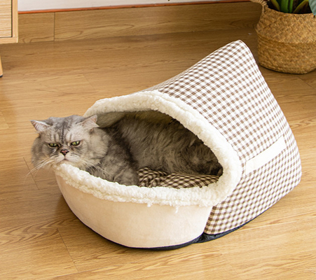 self warming cat cave Soft Velvet & Waterproof Oxford Two-Sided Cushion