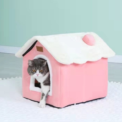 Creative Dog Bed Covers Amazon Can Be Disassembled And Washed House Type Cat Nest Cat Dog Nest Closed House