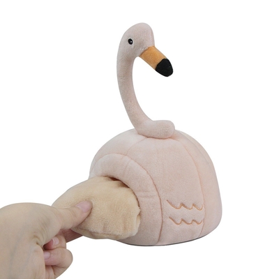 Cute Hamster Cotton Nest Thickened Plush Fabric Magic Bird Pet House Winter Warm Flamingo Dog Bed