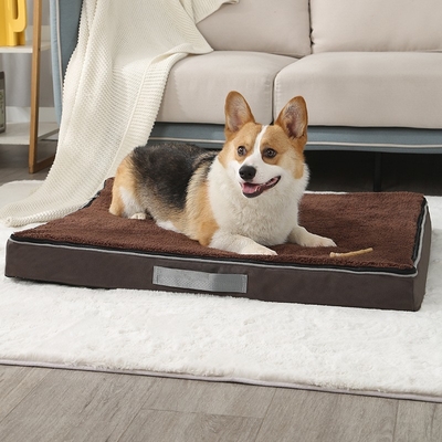 Waterproof Memory Foam Dog Bed Pet Pad Pet House Autumn And Winter Waterproof Mat Fully Removable And Washable Dog Bed