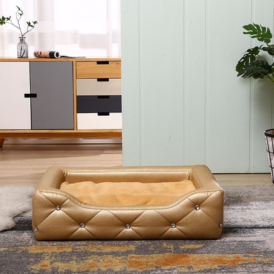 Teddy Dog House Small Dog House Golden Haired Dog House Pet Skin Sofa Princess Bed Removable And Washable