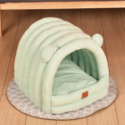 Soft Plush Premium Cotton No Deformation Cave Bed Cat