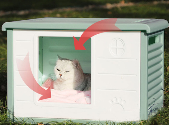 Outdoor Cat Cave House For Feral Cat Weatherproof Cat Houses For Outdoor Cats