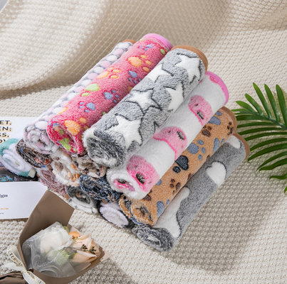 Warm Fleece Flannel Small Cat Blanket, Small Dog, Medium Dog & Large Dog