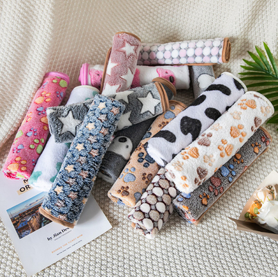 Warm Fleece Flannel Small Cat Blanket, Small Dog, Medium Dog & Large Dog
