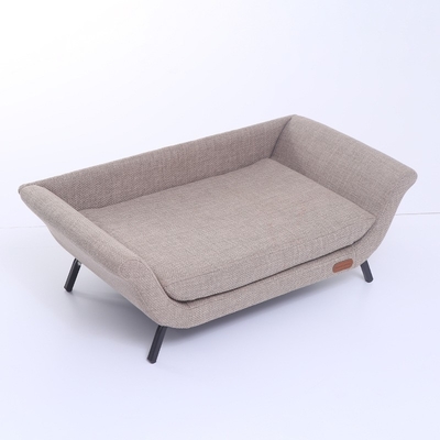 Linen Gray Cat Bed Can Be Used As Pet Bed All The Year Round Scratch Resistant Bite Resistant Cat Easy To Clean Dog Nest