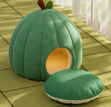 Tunnel Bed For Cats With Central Mat For Kitten,Cat,Puppy