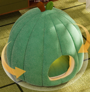Tunnel Bed For Cats With Central Mat For Kitten,Cat,Puppy