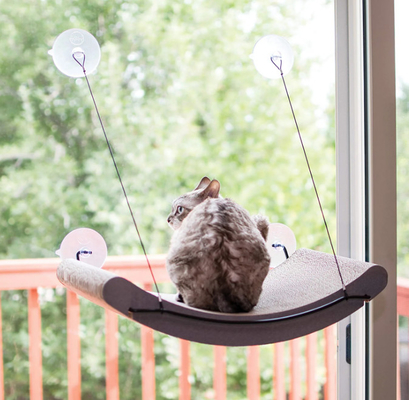 Space Saving Window Mounted Cat Bed For Large Cats &Kittens