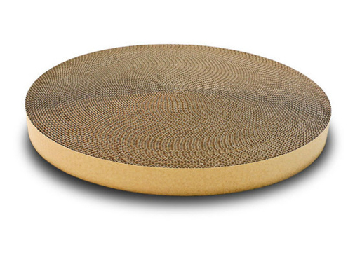 Scratcher Round Cardboard Cat Bed For Indoor Cats