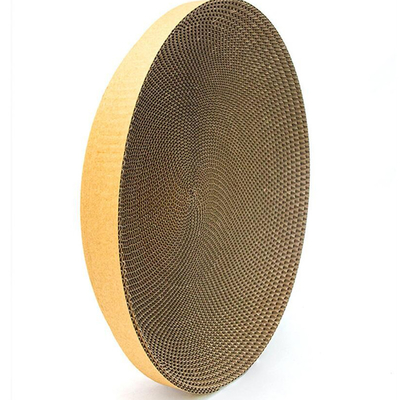 Scratcher Round Cardboard Cat Bed For Indoor Cats