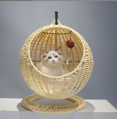 Wicker Cat Cat Sling Bed Basket Swinging Pet House