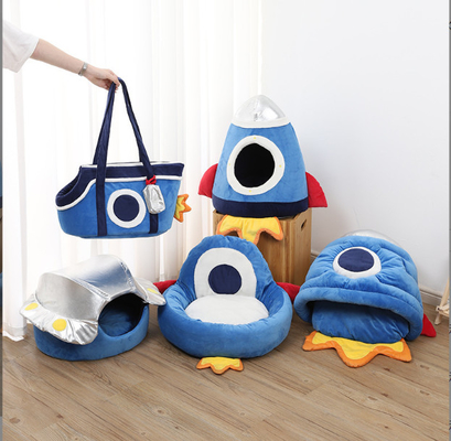 Rocket Pet Bed Mat Litter Yurt Cat Sleeping Bag Bed Removable