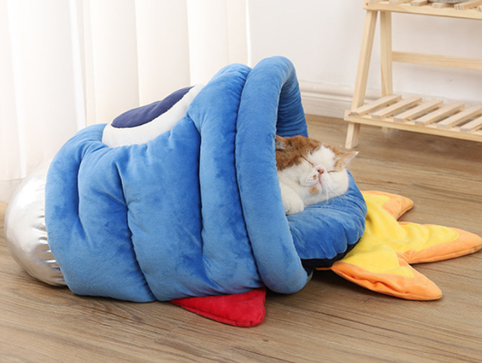 Rocket Pet Bed Mat Litter Yurt Cat Sleeping Bag Bed Removable
