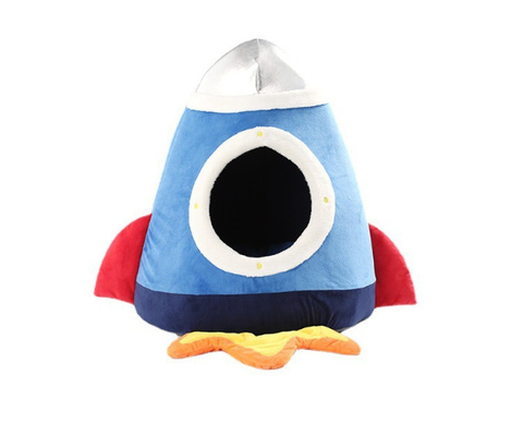 Rocket Pet Bed Mat Litter Yurt Cat Sleeping Bag Bed Removable