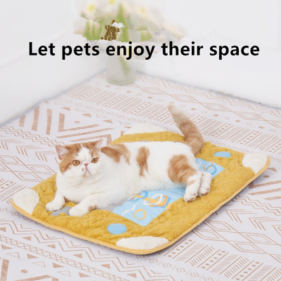Arctic Velvet Game Machine Two Cats In Bed Cushion Plush Warm Semi Enclosed Cat Nest Dual-Use Pillow
