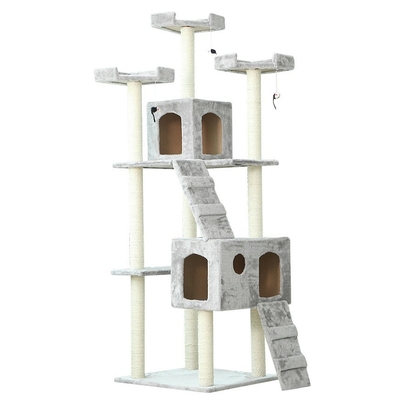 Pet Supplies Four Poster Cat Bed Toy Cat Climbing Frame Cat Scratch Board Cat Tree Cat Hammock